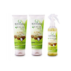 Pakiet Botaniqa Love Me Long Szampon 250 ml+ Odżywka 250ml + Spray 250 ml