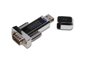Digitus Konwerter/Adapter USB 1.1 do RS232 (DB9) z kablem Typ USB A M/Ż 80c