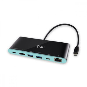 i-tec USB-C mini Stacja Dokująca - Wielofunkcyjny adapter  1x Gigabit Ether