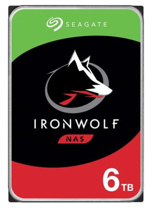 Seagate Dysk IronWolf 6TB 3,5 cala 256MB ST6000VN001
