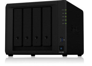 Synology NAS DS920+ 4x0HDD 4GB DDR4 2,0Ghz 2xRJ45 2xUSB3.0 1xeSATA