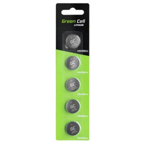 Green Cell Bateria Guzikowa 5x CR2032 3V 220mAh