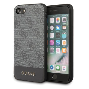 Etui Guess GUHCI8G4GLGR Apple iPhone SE 2022/SE 2020/8/7 szary/grey hard ca