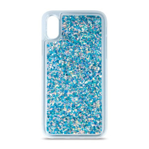 Nakładka Liquid Sparkle TPU Samsung A41 niebieska