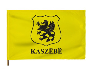 Flaga 110x70 Kaszub Kaszubska Kaszebe Gryf PREMIUM