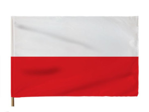 Flaga Polska 110x70 cm Flagi Polski GRUBY MATERIAŁ
