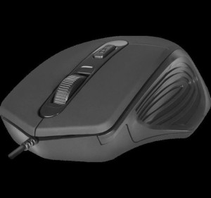 Defender Mysz Datum Mb-347 Optical 1600dpi 4p Czarna 52347