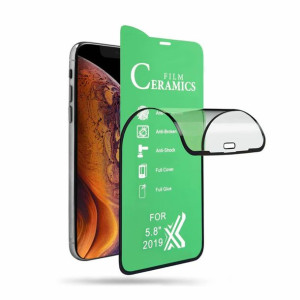 Szkło hartowane 9D CERAMIC do HUAWEI HONOR 9X PRO Full Glue czarny