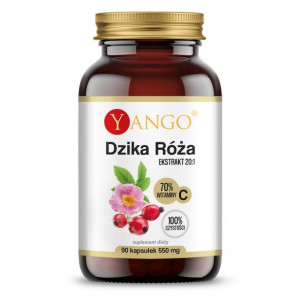 YANGO Dzika Róża 90 kapsułek naturalna Witamina C