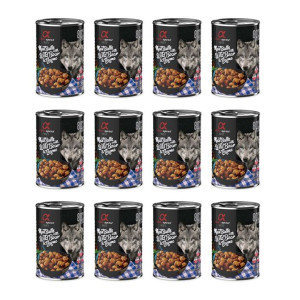 Pakiet Alpha Spirit Mięsne Klopsiki z Dzikiem i Tymiankiem 12 x 400 g