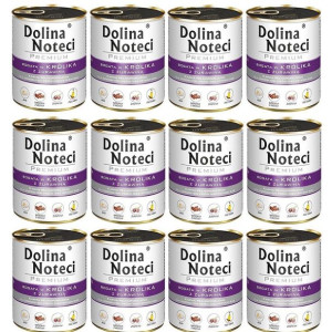 Pakiet Dolina Noteci Premium Bogata w Królika z Żurawiną 12 x 400 G