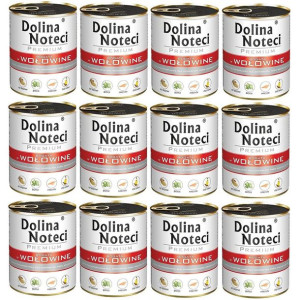 Pakiet Dolina Noteci Premium Bogata w Wołowinę 12 x 400 g
