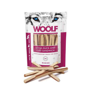 Woolf Long Duck And Cod Sandwich 100 g