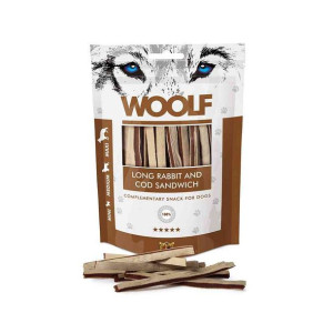 Woolf Soft Rabbit and Pollock Sandwich Królik Mintaj 100 g