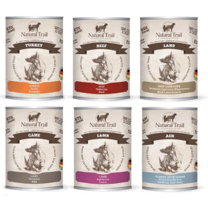 Pakiet Natural Trail dla Psa Mix Smaków 5 x 400 g + 1 gratis