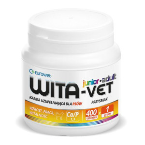Eurowet Wita - Vet  Ca/P = 1,3 400 Tabletek