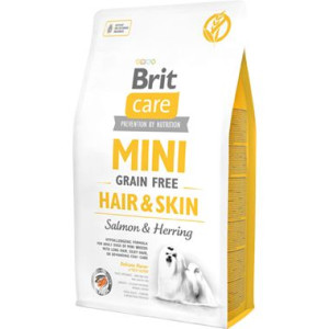 Brit Care Mini Grain-Free Bezzbożowa Hair & Skin Sierść Skóra Karma Dla Psa
