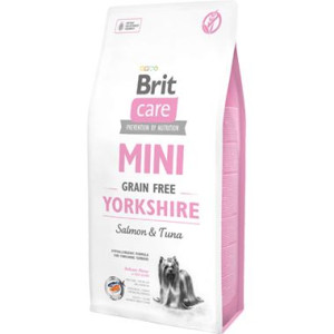 Brit Care Mini Grain-Free Bezzbożowa Yorkshire Łosoś Tuńczyk Karma Dla Psów