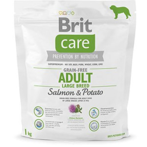 Brit Care Grain-Free Adult Large Breed  Salmon & Potato Łosoś & Ziemniak Be