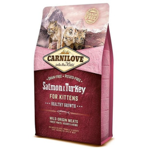 Brit Carnilove Kittens Healthy Growth Salmon & Turkey Łosoś & Indyk Karma D