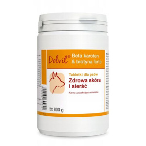 Dolvit Beta Karoten & Biotyna Forte 800 g Tabletki