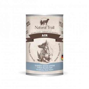 Natural Trail Air z Indykiem, Kaczką i Gęsią Bezzbożowa 400 g