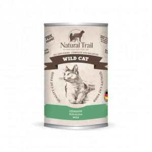 Natural Trail Wild Cat z Dziczyzną Bezzbożowa 400 g