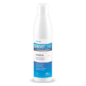 Sebovet - Clean Szampon Przeciw Łojotokowi Pies 200 ml