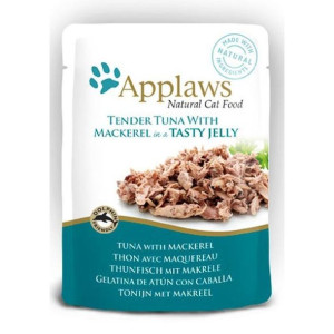 Applaws Tuńczyk i Makrela w Galaretce Saszetka 70 g