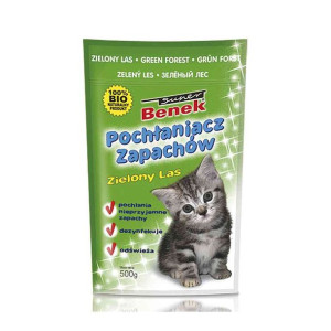 Certech Benek Odkażacz, Pochłaniacz Zapachu Zielony Las 450 g