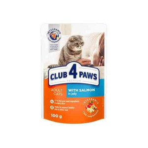Club 4 Paws Łosoś w Galaretce Kot 100 g