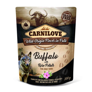 Brit Carnilove Wild Buffalo & Rose Petals Bawół Płatki Róż Bezzbożowa Karma