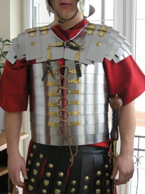 Zbroja Rzymska Legionisty Lorica Segmentata Wiązana Ma-241016
