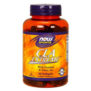 CLA Extreme z guaraną 800 mg 90 kapsułek NOW FOODS