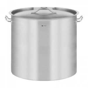 Garnek ze stali nierdzewnej - 12l - pokrywka ROYAL CATERING 10011074 RCST-1