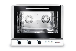 Piec piekarniczy konwekcyjny z nawilżaniem 4x600x400mm - elektryczny, stero