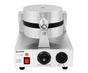 Gofrownica elektryczna okrągła pojedyncza COOKPRO 500010007 500010007