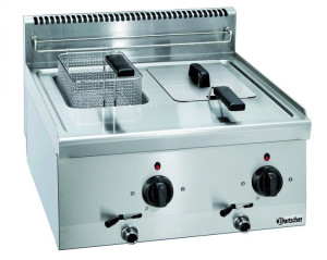 Frytownica 600, szer. 600, 2x6L BARTSCHER 131413 131413