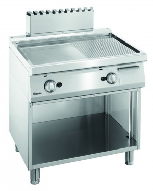 Płyta grillowa700 gaz,sz800,1/2-1/2,OP
