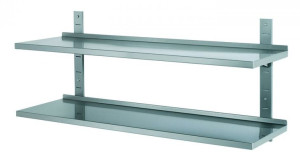 Półka ścienna 1000x355x27, StCrNi BARTSCHER 603004 603004