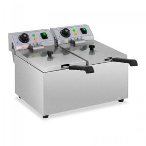 Frytownica - 2 x 8 litrów - 2 x 3200 W ROYAL CATERING 10011143 RCEF 08DB