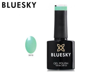 Lakier hybrydowy Bluesky XK 16 10ml 10ml PERŁOWY ZIELONY