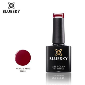 Bluesky Gel Polish 80605 ROUGE RITE 10ml 10ml CZERWONY