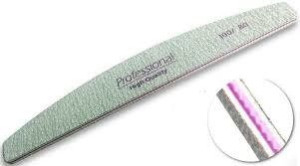 Pilnik do paznokci Professional Półksiężyc 100/180