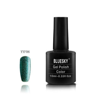 BlueSky Seria YYF06 10ml ZIELONY BROKATOWY