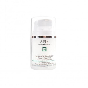 APIS Mix kwasów 40 %, fitowy + progron. + mlekowy + ferul.50ml 40 Nowy Apis