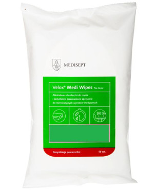 Medisept chusteczki velox wipes