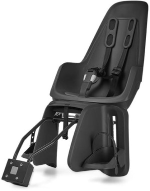 Bobike Maxi One - fotelik rowerowy na bagażnik lub ramę | Urban Black