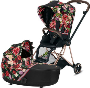 Cybex Mios 2.0 - wózek wielofunkcyjny, zestaw 2w1 z opcją 3w1 | Spring Blos