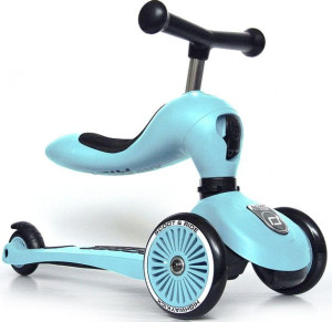 Scoot & Ride Highwaykick1 - hulajnoga, jeździk 2w1 | Blueberry
